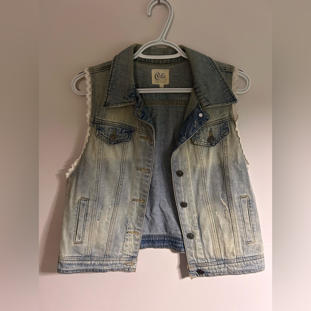 Denim vest